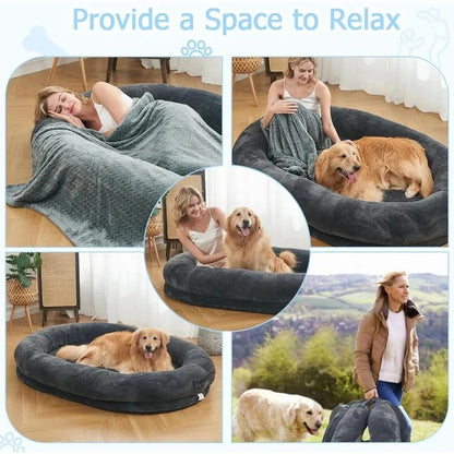 Snuggle "Pawd" Dog Bed